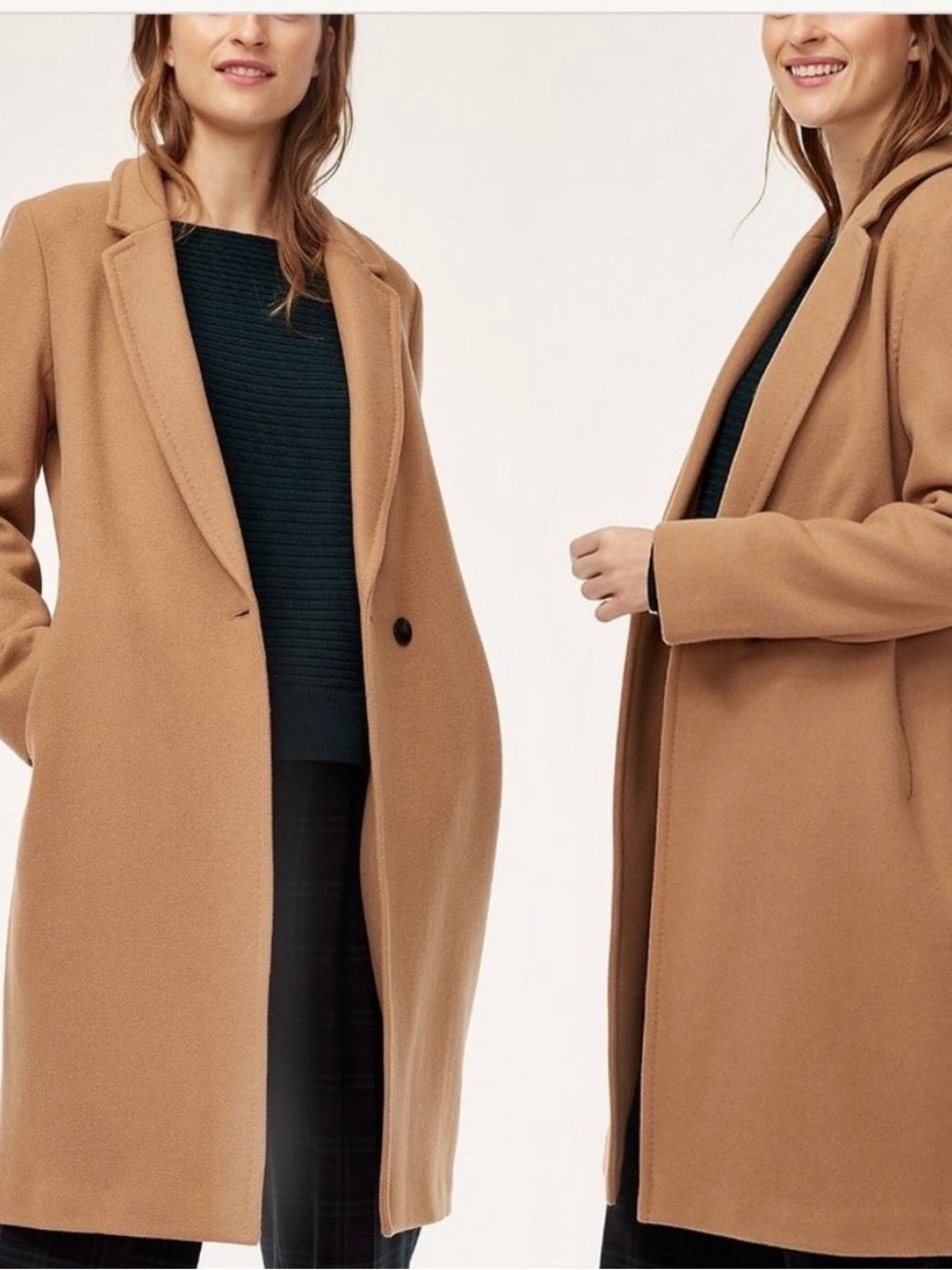 Aritzia Babaton Stedman Wool Coat Size XXS